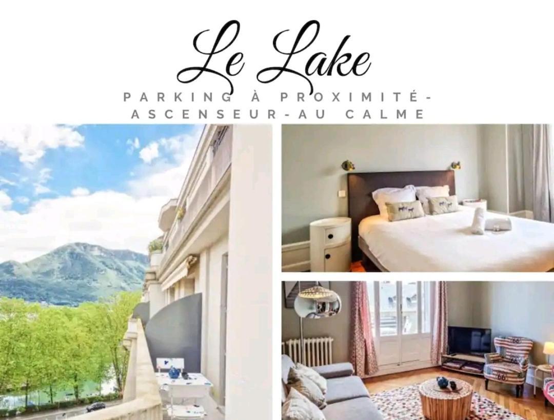 Le Lake - Vue Lac Et Montagne - Majord'Home Annecy Buitenkant foto